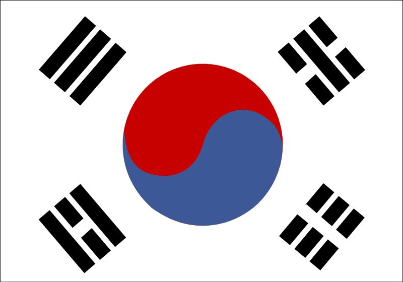 South Korea flag