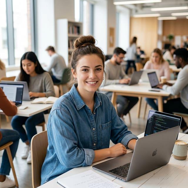 Student planning an international education journey